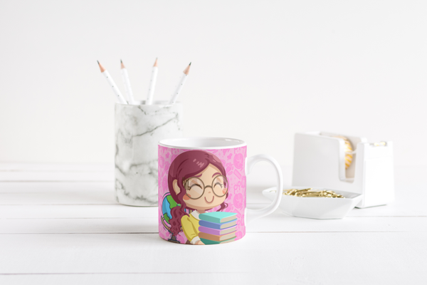 Mug fin d'année scolaire maitresse, mug AVS, mug ATSEM, mug AESH, mug directrice, mug enseignante, mug animatrice, mug institutrice,