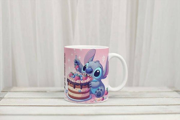 Mug stitch gâteau, tasse stitch gâteau, personalized mug, personalisierte becher