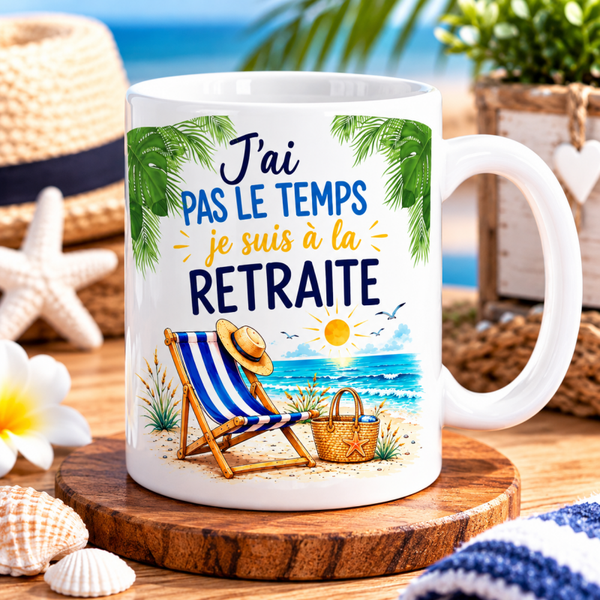 Mug retraite personnalisé, tasse retraite personnalisée, mug personnalisé retraite, tasse personnalisée retraite, personalized mug, personalisierte becher