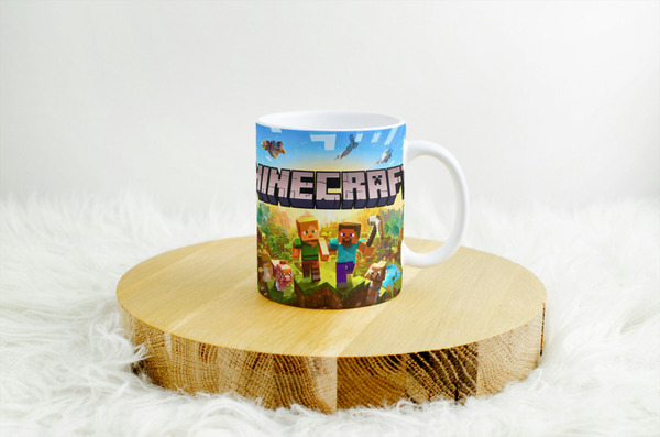 Mug minecraft, tasse minecraft, mug personnalisé minecraft, tasse personnalisée minecraft,  personalized mug, personalisierte becher