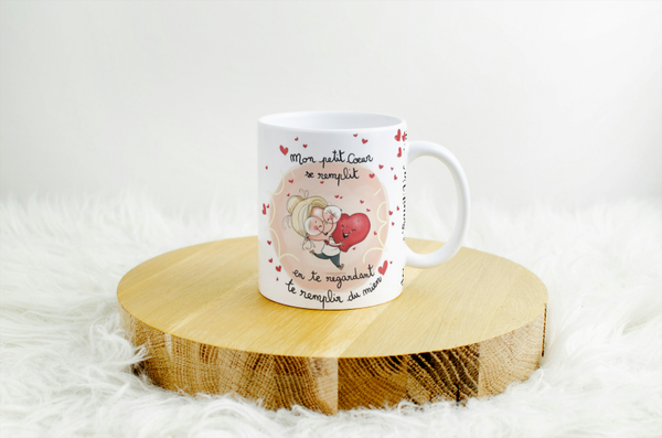 Mug Saint Valentin, tasse saint Valentin, mug personnalisé saint Valentin, tasse personnalisée saint Valentin, personalized mug, personalisierte becher