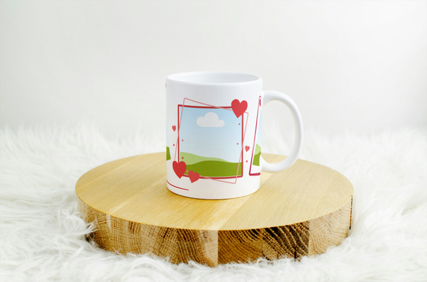 Mug photos Saint Valentin, tasse photos saint valentin, mug personnalisé photos saint valentin, tasse personnalisée saint valentin, personalized mug, personalisierte becher
