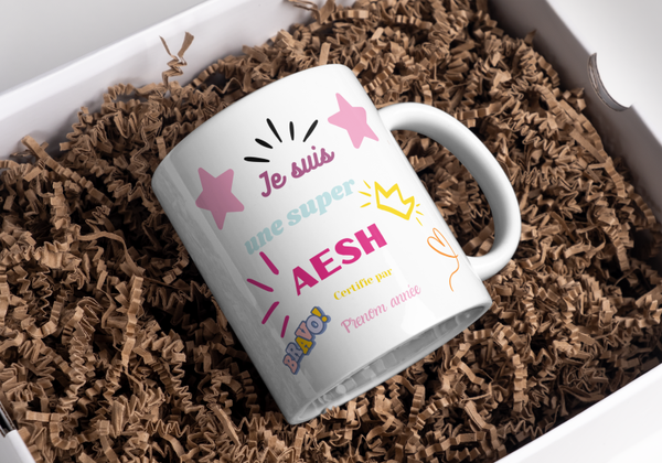 Mug maitresse, tasse maitresse, cadeau fin d'année scolaire, mug atsem, tasse ATSEM, mug AVS, tasse AVS, cadeau fin d'année scolaire