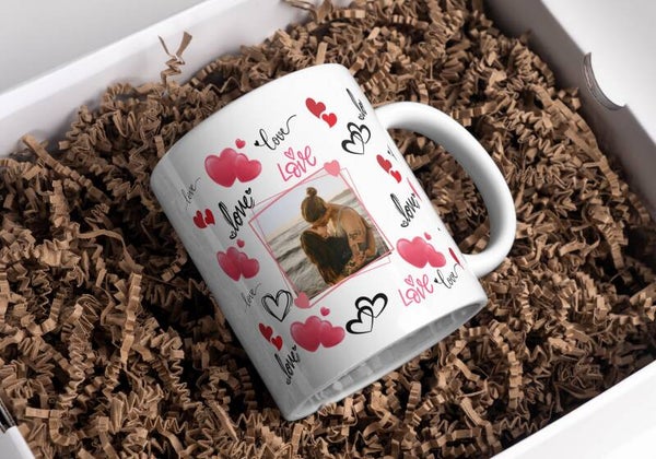 Mug Saint Valentin, tasse saint saint valentin, mug personnalisé, tasse personnalisée, personalized mug, personalisierte becher