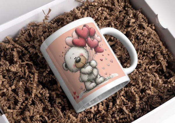 Mug Saint Valentin, tasse saint saint valentin, mug personnalisé, tasse personnalisée, personalized mug, personalisierte becher