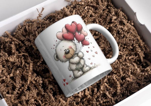 Mug Saint Valentin, tasse saint saint valentin, mug personnalisé, tasse personnalisée, personalized mug, personalisierte becher