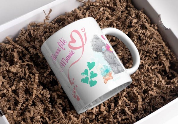 Mug mamie, tasse mamie, mug personnalisé prénom mamie, tasse personnalisée mamie, personalized mug, personalisierte becher