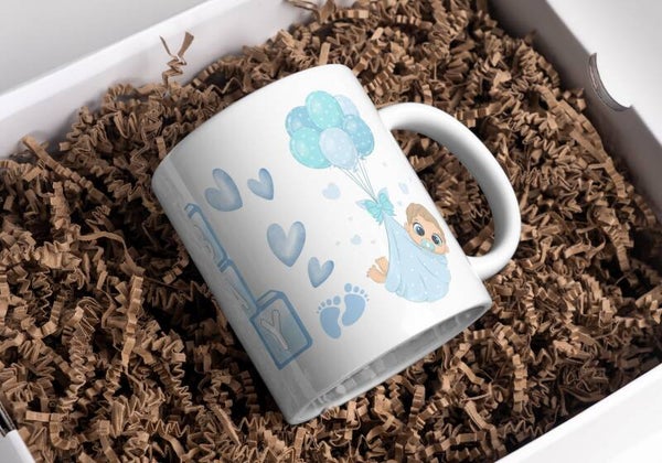 Mug naissance bébé garçon, tasse naissance bébé garçon, mug personnalisé naissance bébé garcon, tasse personnalisée naissance bébé fille, personalized mug, personalisierte becher
