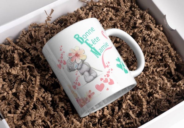 Mug mamie, tasse mamie, mug personnalisé prénom mamie, tasse personnalisée mamie, personalized mug, personalisierte becher