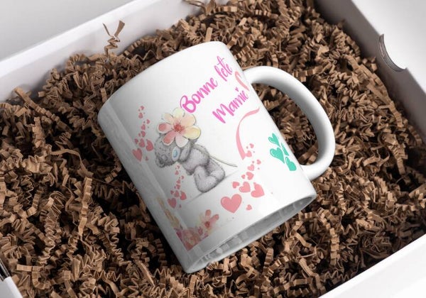 Mug mamie, tasse mamie, mug personnalisé prénom mamie, tasse personnalisée mamie, personalized mug, personalisierte becher