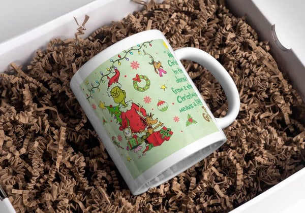Mug grinch Noël, tasse noël grinch, mug personnalisé prénom grinch, tasse personnalisé prénom grinch noël, personalized mug, personalisierte becher