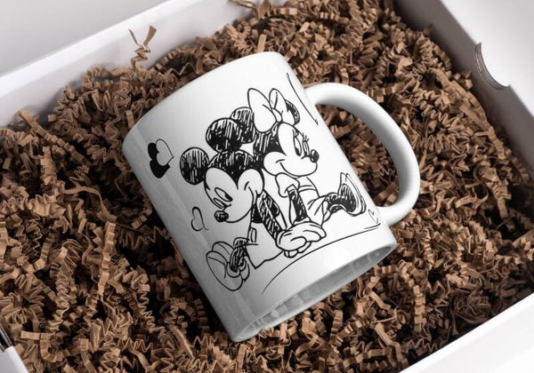 Mug minnie, tasse minnie, tasse personnalisée, mug personnalisé, personalized mug, personalisierte becher
