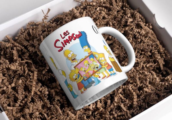 Mug simpson, tasse simpson, personalized mug, personalisierte becher