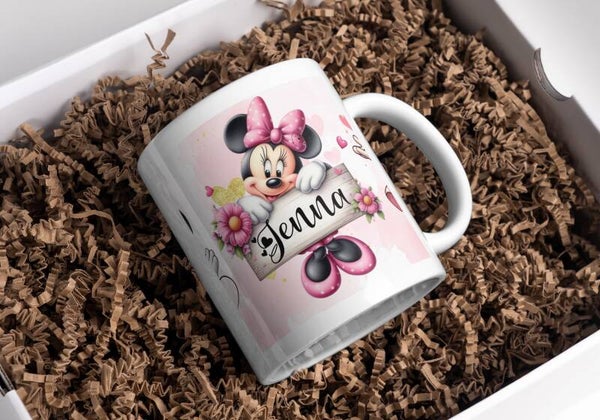 Mug minnie, tasse minnie, tasse personnalisée, mug personnalisé, personalized mug, personalisierte becher