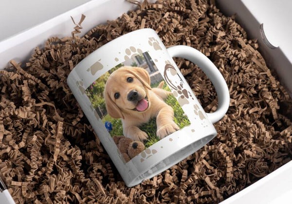 Mug chien, tasse chien, mug personnalisé chien, personalized mug, personalisierte becher,  tasse pour les amoureux de chien, mug pour les amoureux de chien, souvenir personnalisé avec photos de son chien