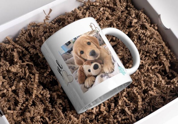 Mug chien, tasse chien, mug personnalisé chien, personalized mug, personalisierte becher,  tasse pour les amoureux de chien, mug pour les amoureux de chien, souvenir personnalisé avec photos de son chien