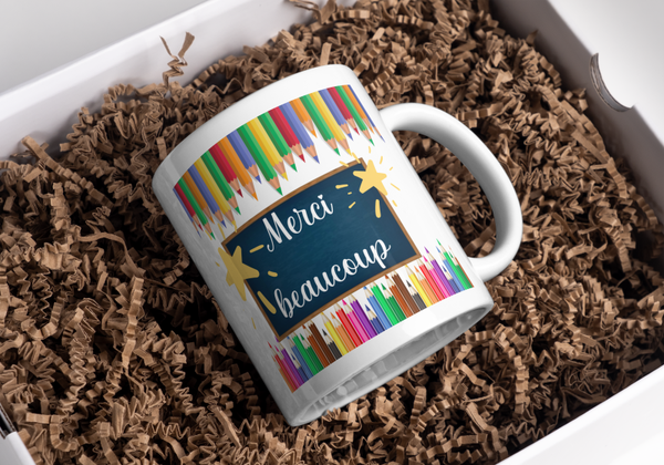 Mug maitresse, tasse maitresse, cadeau fin d'année scolaire, mug atsem, tasse ATSEM, mug AVS, tasse AVS,  mug maitre, tasse maitre, cadeau fin d'année scolaire