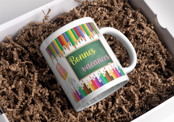 Mug maitresse, tasse maitresse, cadeau fin d'année scolaire, mug atsem, tasse ATSEM, mug AVS, tasse AVS,  mug maitre, tasse maitre, cadeau fin d'année scolaire