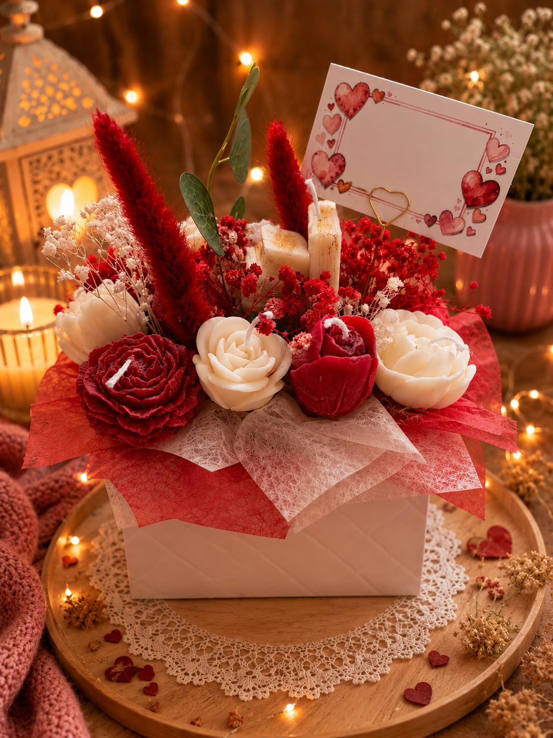 Bouquet de fleurs bougies, bougies en bouquet de fleurs, fleur décorative bougies, idée cadeau originale, cadeau fin d'année scolaire maitresse, cadeau nounou, cadeau ATSEM, cadeau AVS, cadeau AESH, décoration d'intérieur, candle