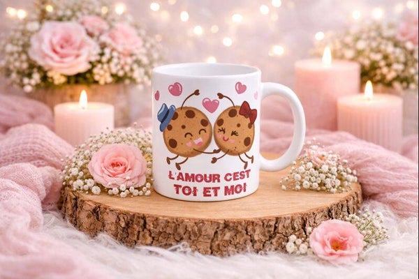 Mug Saint Valentin, tasse saint Valentin, mug personnalisé saint Valentin, tasse personnalisée saint Valentin, personalized mug, personalisierte becher