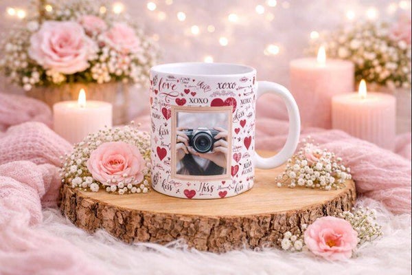 Mug photos Saint Valentin, tasse photos saint valentin, mug personnalisé photos saint valentin, mug personnalisé photos  saint valentin, personalized mug, personalisierte becher