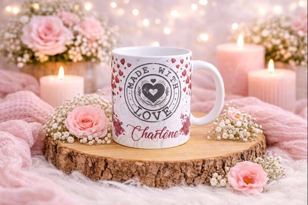 Mug ourson Saint Valentin, tasse ourson saint valentin, mug personnalisé saint valentin, tasse personnalisée saint valentin, personalized mug, personalisierte becher