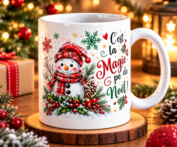 Mug Noël, tasse noël, mug personnalisé prénom, tasse personnalisé prénom noël, personalized mug, personalisierte becher