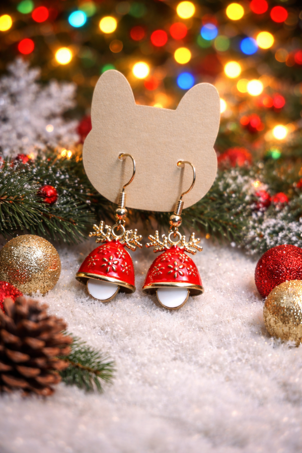 Boucles d'oreilles noël