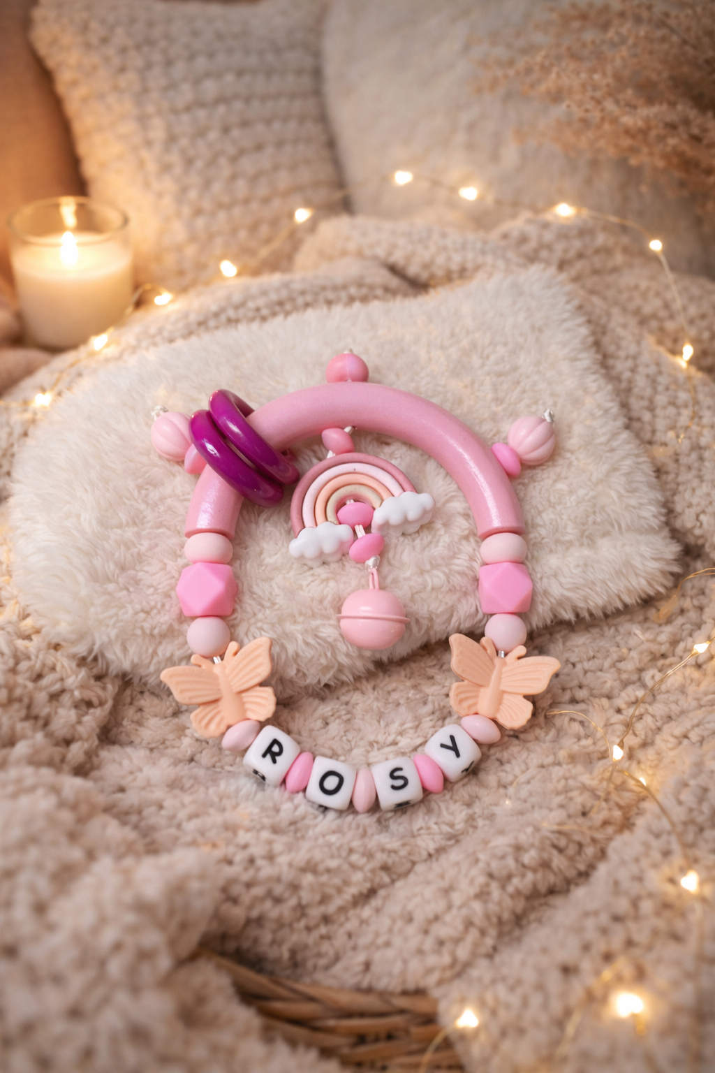 hochet jouet personnalisé bébé, hochet d'eveil personnalisé prenom bébé, cadeau bébé fille cadeau bébé garçon, cadeau nouveau né, jouet sensoriel