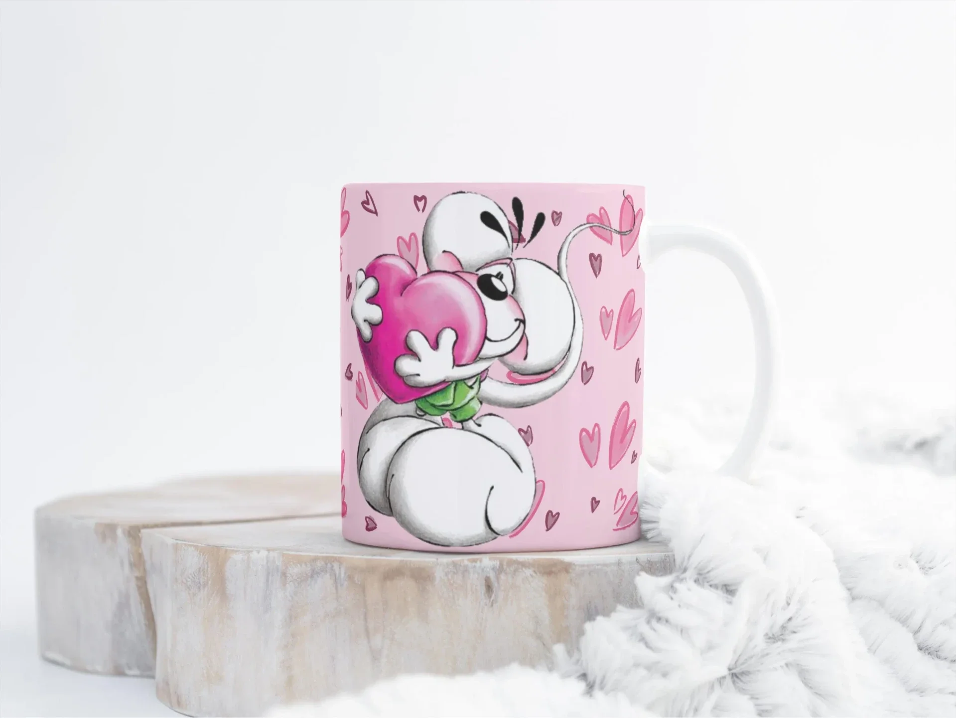 Mug diddl, tasse diddl, mug personnalisé prénom, tasse personnalisée prénom, personalized mug, personalisierte becher