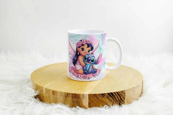 Mug lilo et stitch, tasse lilo et stictch, mug personnalisé, tasse personnalisée, personalized mug, personalisierte becher