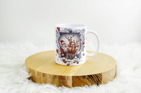 Mug noël, tasse noël, mug personnalisé noël, mug personnalisé noël, personalized mug, personalisierte becher