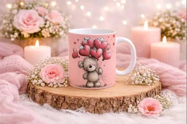 Mug Saint Valentin, tasse saint valentin, mug personnalisé prénom saint valentin, tasse personnalisée saint valentin, personalized mug, personalisierte becher