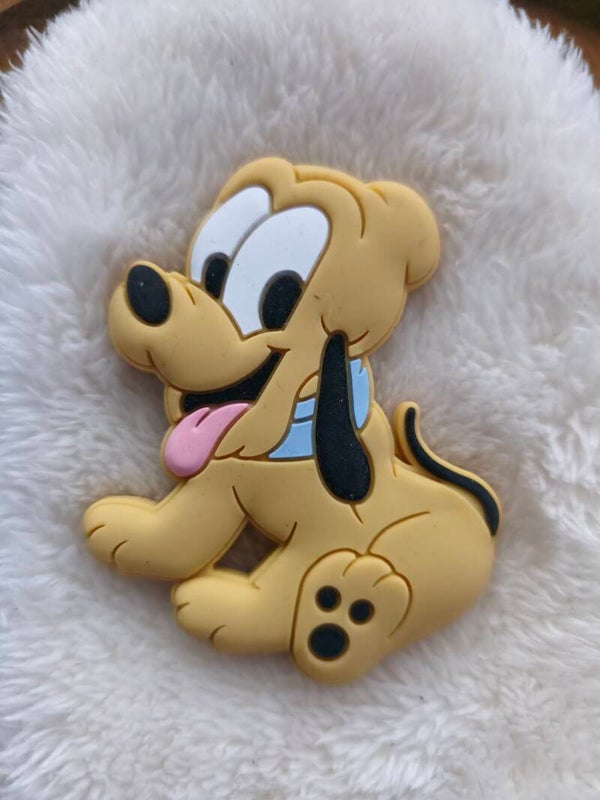 Hochet silicone personnage, grande perle hochet silicone