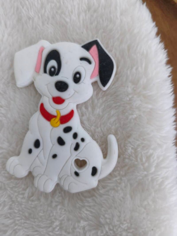 Hochet silicone personnage, grande perle hochet silicone