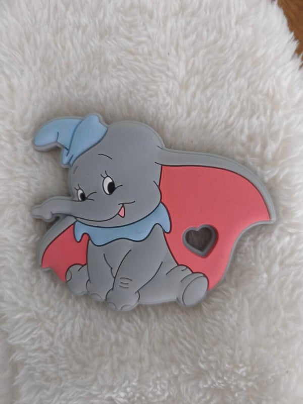 Hochet silicone personnage, grande perle hochet silicone