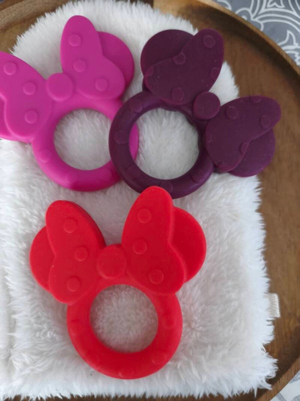 Jouet de dentition tête de minnie