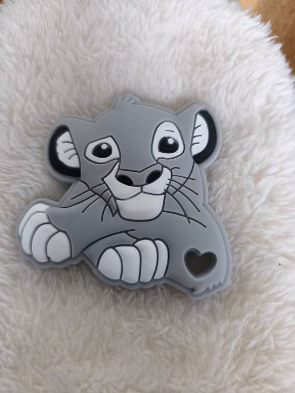 Grande perle hochet lion