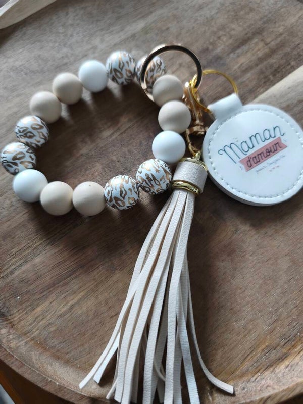 Porte clé maman, bijoux de sac a mains, bijoux clés de voiture, porte clé femme