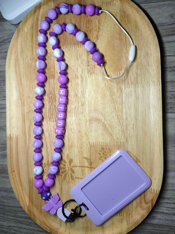 Collier porte badge infirmière, collier porte badge aide soignante, collier porte badge sage femme, tour de cou personnalisé aide soignante, tour de cou personnalisé infirmière, tour de cou personnalisé sage femme