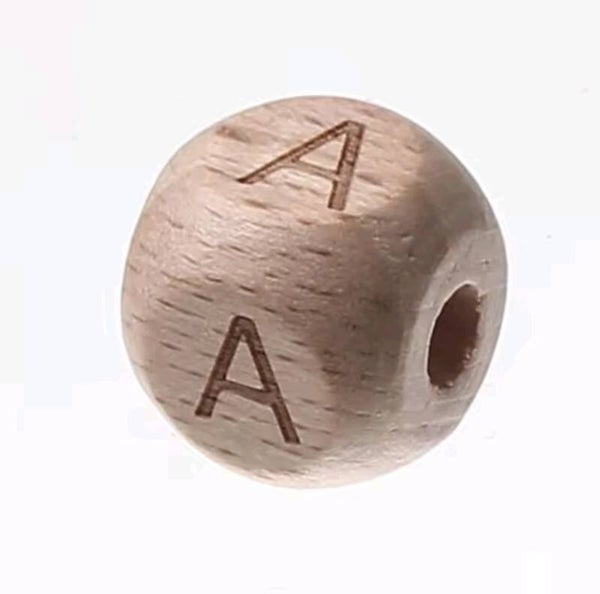 Lettre alphabet bois