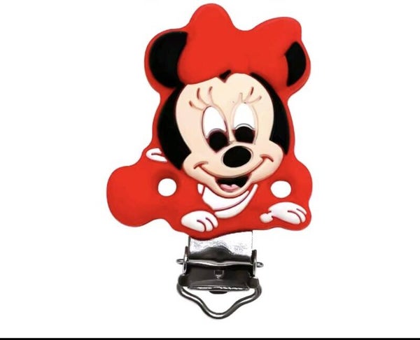Clip silicone minnie minnie