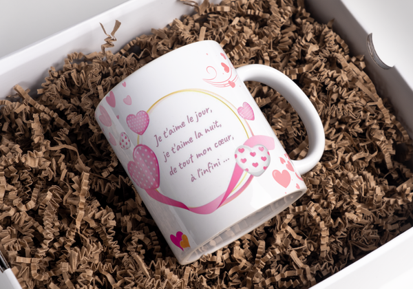 Mug Saint Valentin, tasse saint saint valentin, mug personnalisé, tasse personnalisée