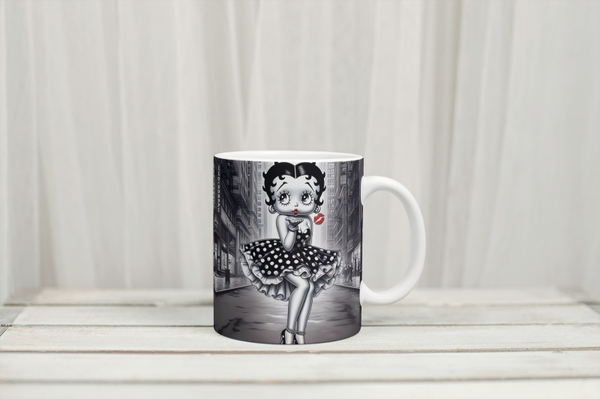 Mug betty boop, tasse betty boop, personalized mug, personalisierte becher
