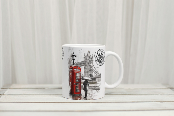 Mug Paris Londres, tasse paris londres, personalized mug, personalisierte becher