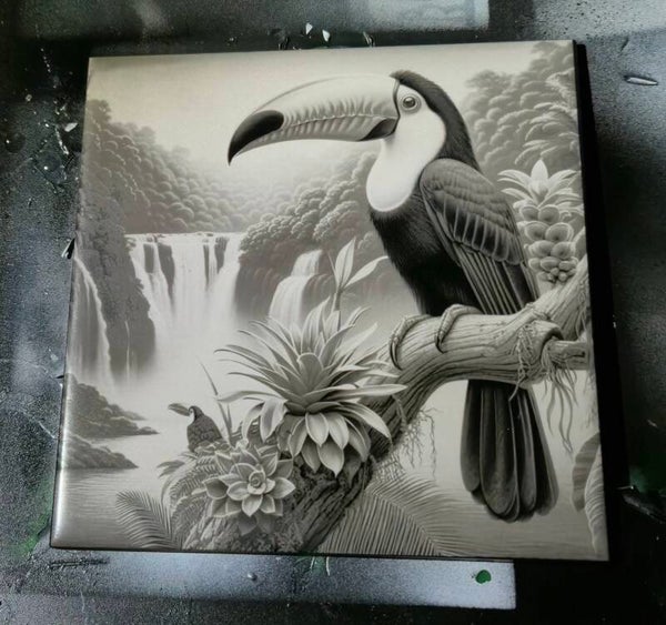 Gravure Sur Carrelage 15x15cm