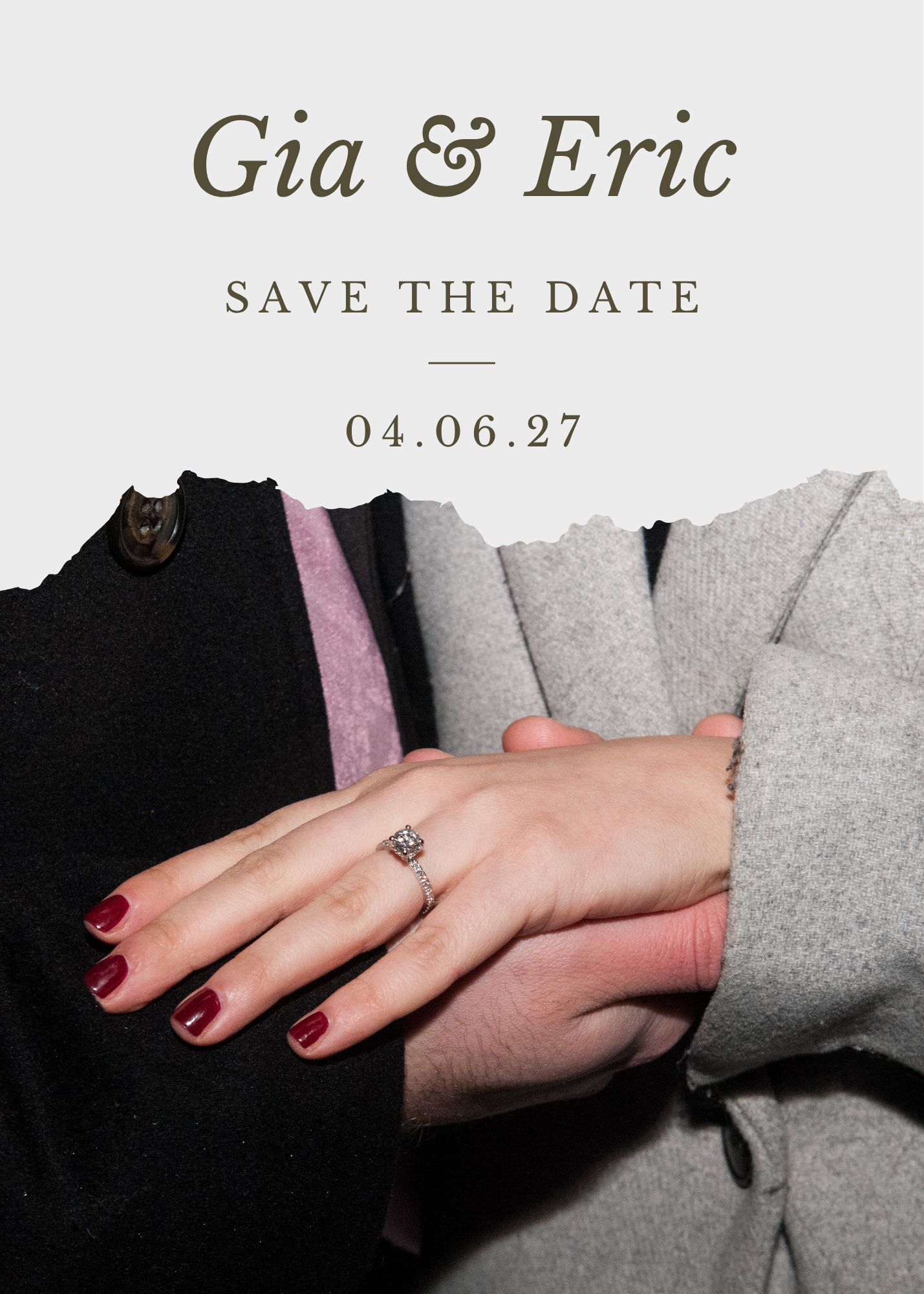 Simple Save the Date