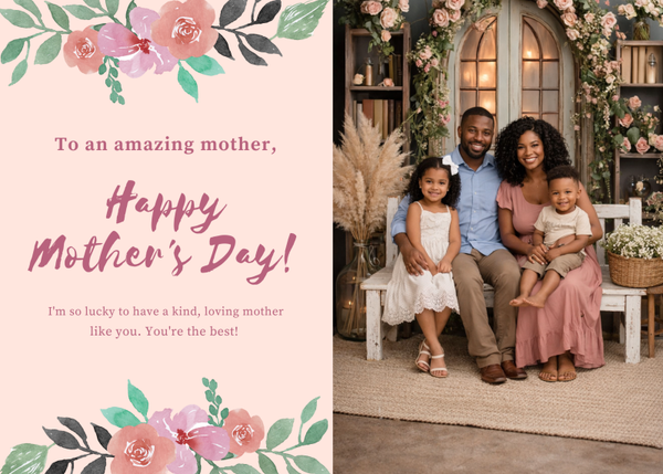 Floral Mother’s Day Card