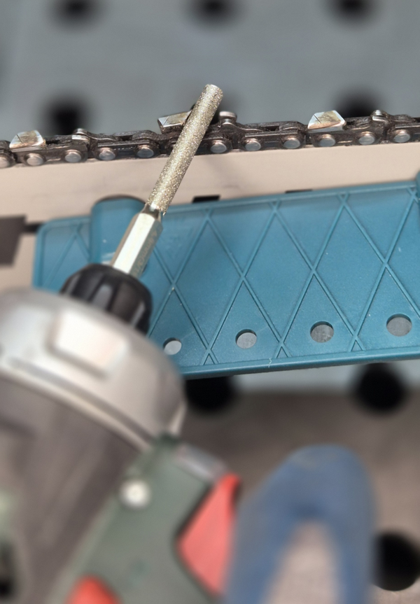 Kettensägenschärfer-Bit mit Magnetskala (in 3 Größen erhältlich)