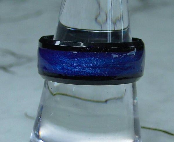 SAPPHIRE BLUE / schwarz